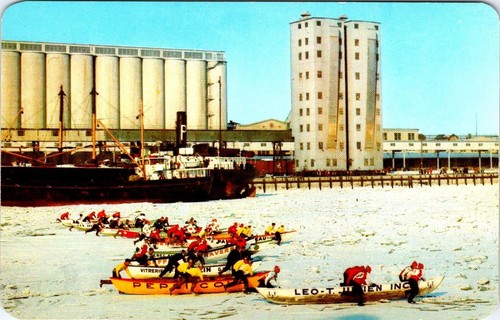 Canada ice canoe - canoe, race
