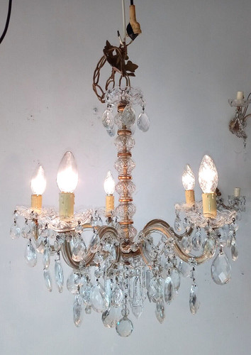 Lampadario vintage teresa - lampadario, m.