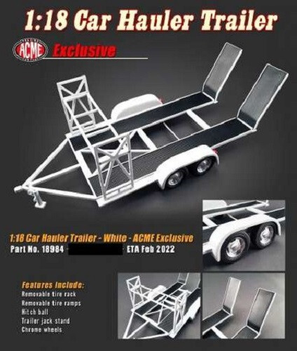 Tandem car trailer rimorchio - tandem,