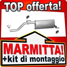 Silenziatore Posteriore per