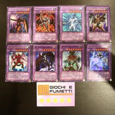 LOTTO 8 CARTE FUSIONI EROE ELEMENTALE in italiano YUGIOH rarità MISTE yu-gi-oh!