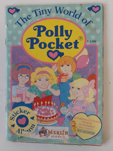 Polly pocket album - album, figurine