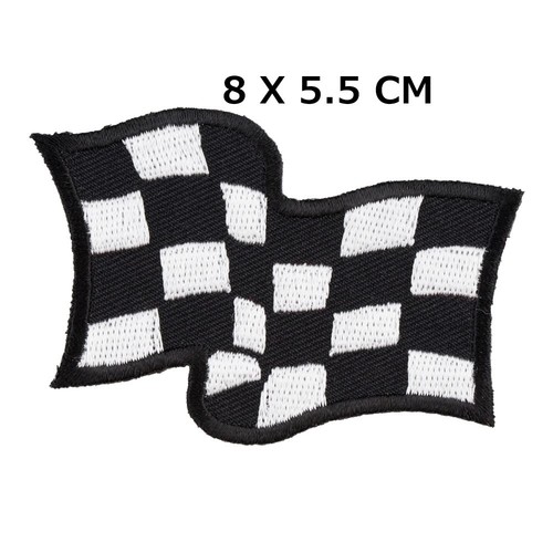 Chequered flag race - flag, waving