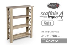 LIBRERIA SCAFFALE 4 RIPIANI
