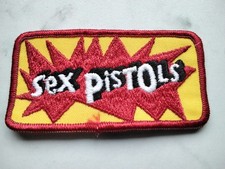 SEX PISTOLS  PATCH  ORIGINAL 70er VINTAGE LOGO  Aufnäher 10x5 cm Punk  Rock 