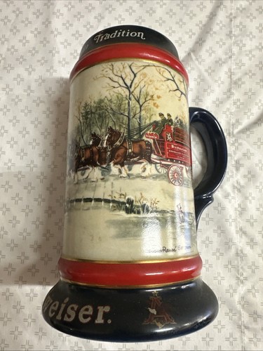1990 budweiser holiday beer - 1990,
