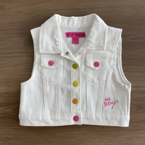 Betsey johnsonwhite gilet - betsey,