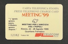 USI SPECIALI - 1999 RIMINI MEETING99 - Catalogo C&C 4139 - RARA 100 esemplari -