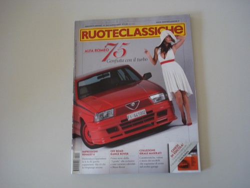 Ruoteclassiche 2009 alfa 75 - alfa,