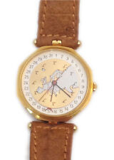 OROLOGIO UNISEX PLACCATO ORO LAMBORGHINI CON  DATARIO  NUOVO DA NEGOZIO VINTAGE