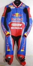 Tuta pelle corsa moto - pelle,