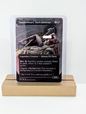 Adesivo personalizzato Shadowheart, Dark Justiciar su blocco MTG BG3 D&D Commander V3