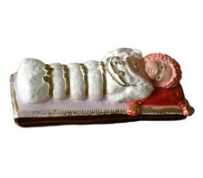 STATUA DI MARIA BAMBINA CM 30 IN RESINA PRODUZIONE ARTIGIANALE ITALIANA