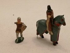 Da restauro soldatini medievali di piombo a fusione cava Marche HR e JSF