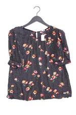 QS by s.Oliver camicetta per le signore taglia 38, M con disegno floreale nero