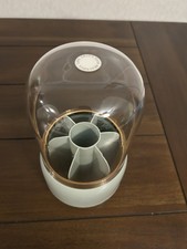 SN012 Spazzola Vanity Rotante Scatola Portaoggetti Organizer Coperchio Antipolvere