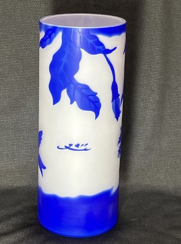 Vaso vetro cammeo emile galle - vaso,