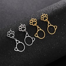 Orecchini a perno in acciaio