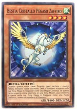 BESTIA CRISTALLO PEGASO ZAFFIRO in Italiano  LED2-IT042 Comune YUGIOH