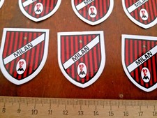 10 Adesivi originali Milan