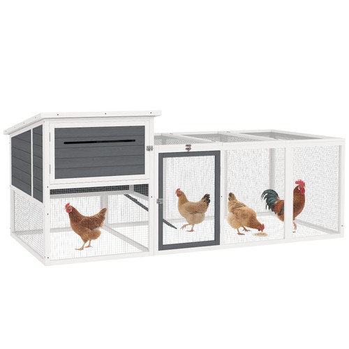 Pawhut pollaio con casetta - con, per