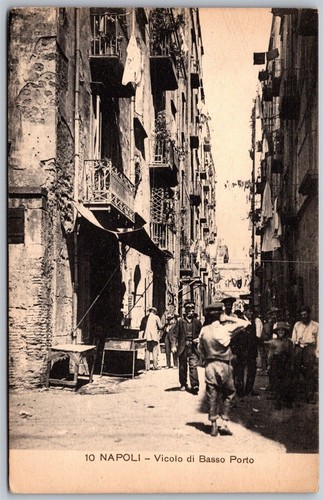 Cartolina epoca napoli - cartolina, d'epoca
