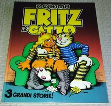 ROBERT CRUMB - FRITZ THE CAT (MILANO LIBRI 1° ED. 1972) CARTONATO