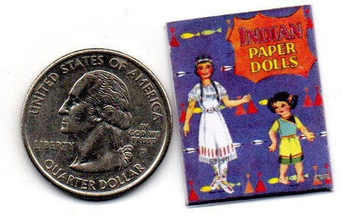 Miniatura bambole di carta - miniatura,