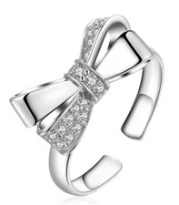 ROSATO RSOB32B Anello Sogni Fiocco Mis. 18 Regolabile Argento Retail price € 45