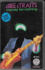 DIRE STRAITS CASSETTA MC TAPE "MONEY FOR NOTHING" 1995 MUSIC INDIA LTD 836 419-4