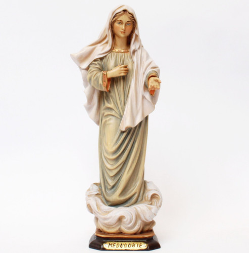 Madonna kraljica mira scultura - kraljica,
