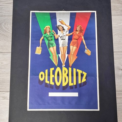 Cartellone 33x50 oleoblitz - cartellone,