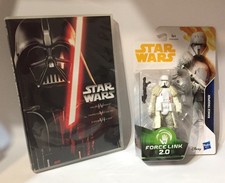 STAR WARS 3 DVD + Figure Range