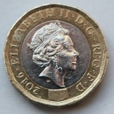 Moneta da una sterlina inglese