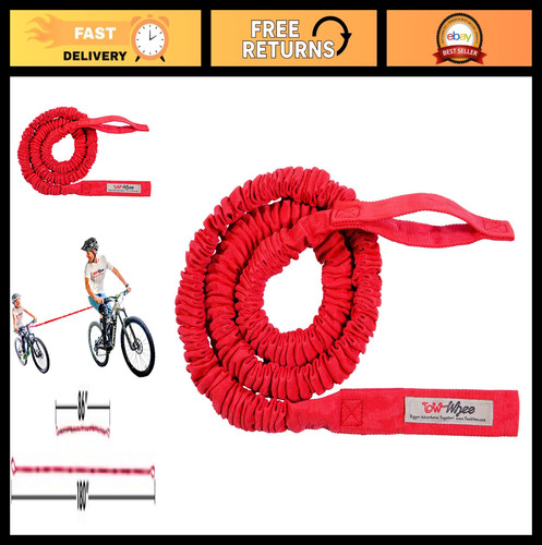 Corda traino elastica bici - traino,