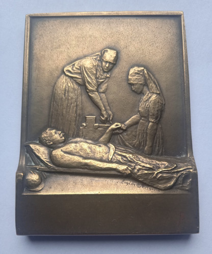 Medecine rare medaille ww1 - medecine,