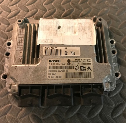 Calculateur moteur décodé