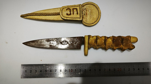 Vecchio coltello gaucho - vecchio,