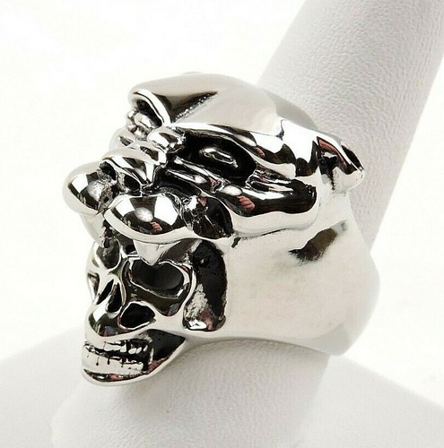 Anello pantera teschio in - anello, e