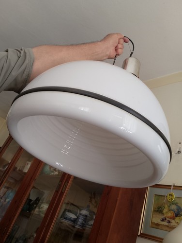 Lampadario anni plastica - lampadario,