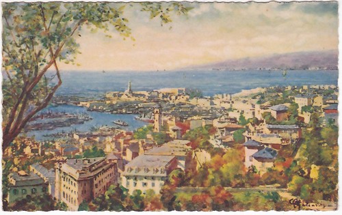 Genova panorama - genova,
