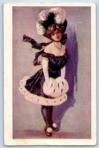 C1910 bella donna che indossa - donna,