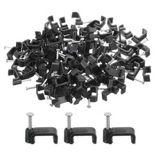 100pz Fermacavi con Chiodi in