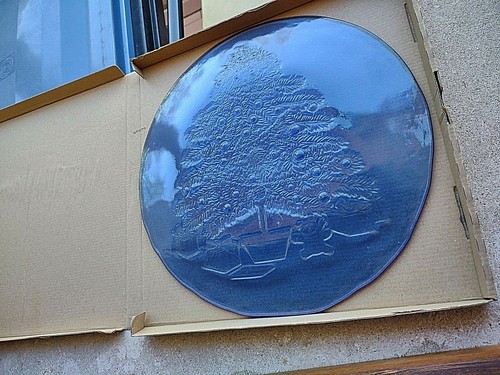Piatto portata natalizio - , da