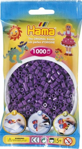 1000 perline hama viola - hama, 207-07