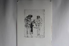 Original etching Walter