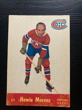 1955-56 Parkhurst Howie Morenz