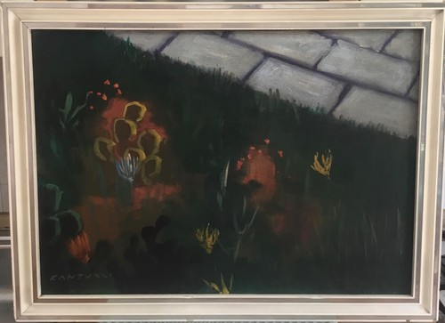 Fantuzzi eliano olio su - , tela