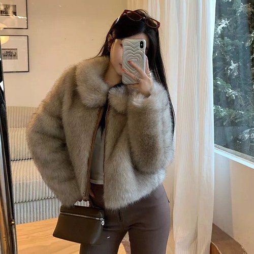 Giacca cappotto pelliccia - giacca,