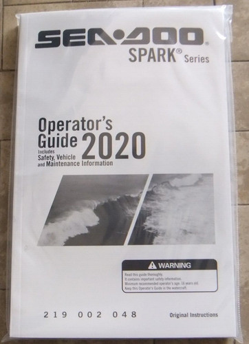 Sea doo operator guide 2020 - sea,